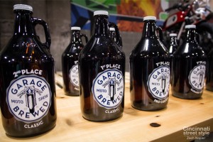 Garage Brewed Trophies made with Growlers = Growphies